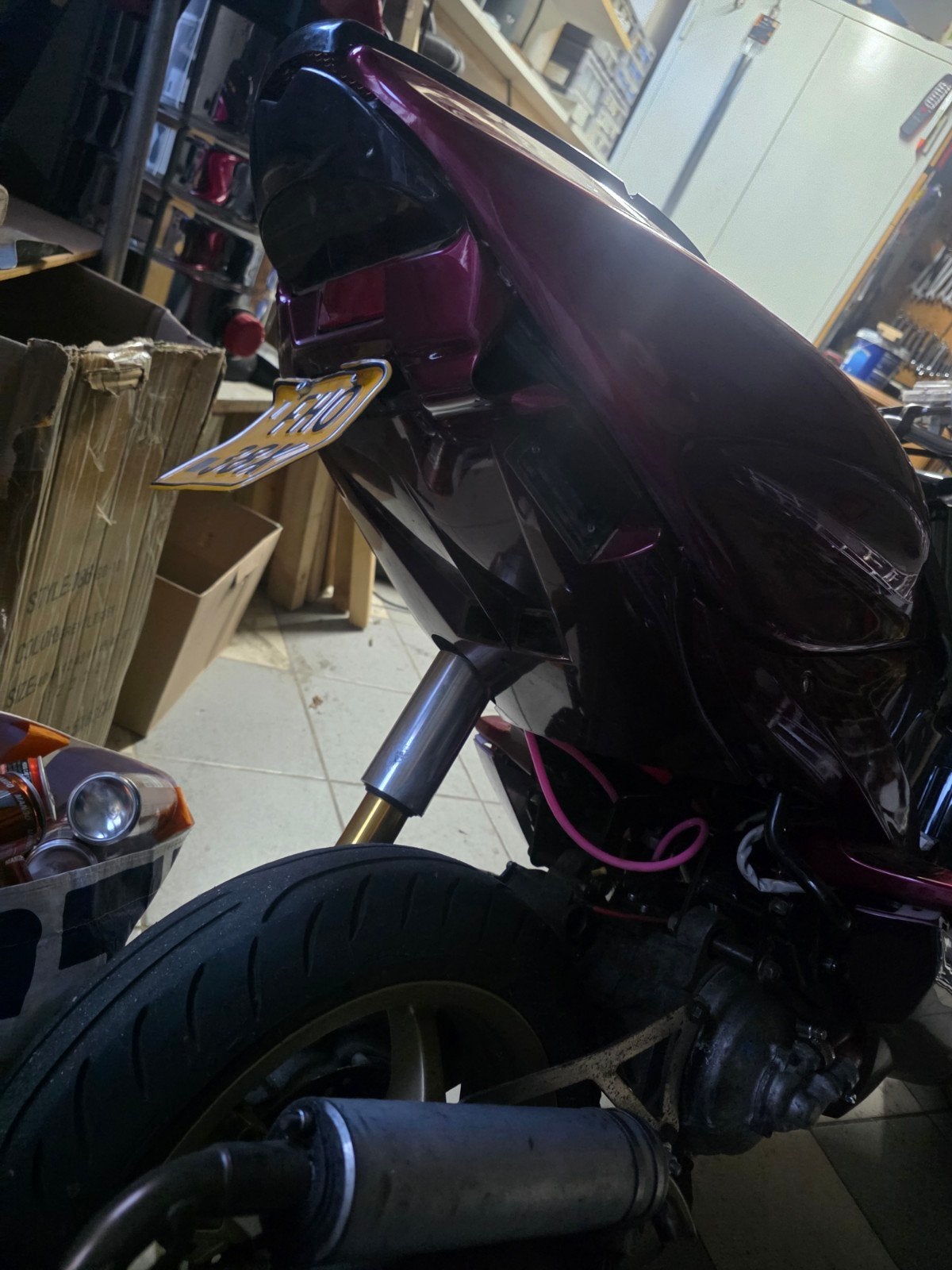 Aerox 70cc Stage 6 Streetrace - Wheelie Machine, Ophalen of Verzenden