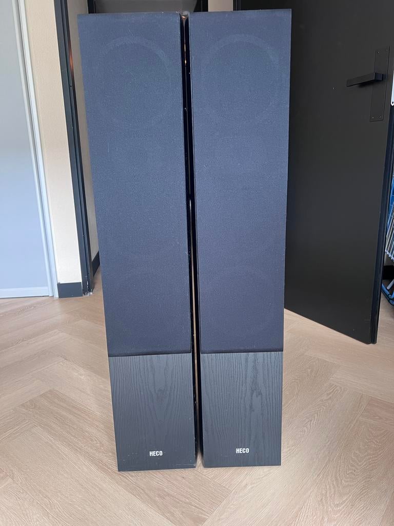 HECO luidsprekers - Krachtig geluid voor uw thuisbioscoop, Audio, Tv en Foto, Luidsprekers, Gebruikt, 120 watt of meer, Front, Rear of Stereo speakers