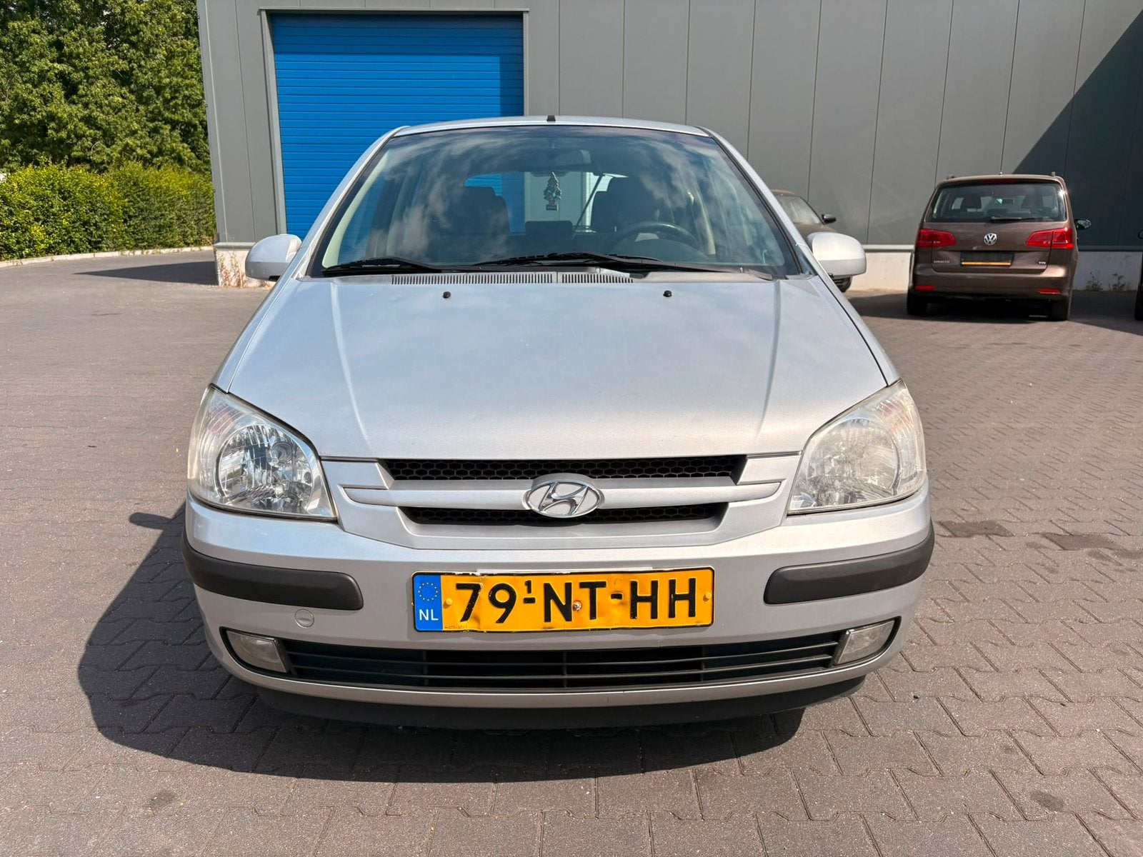 Hyundai Getz 1.3 5DRS AUT 2004 Grijs, Auto's, Hyundai, 450 kg, 40 €/maand, 4 cilinders, Origineel Nederlands