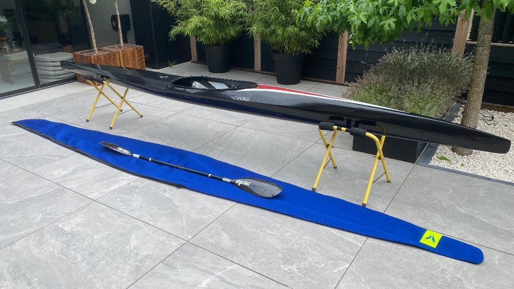 Nelo Viper 46 Full Carbon Fitness kajak, Watersport en Boten, Ophalen, Zo goed als nieuw, 1-persoons