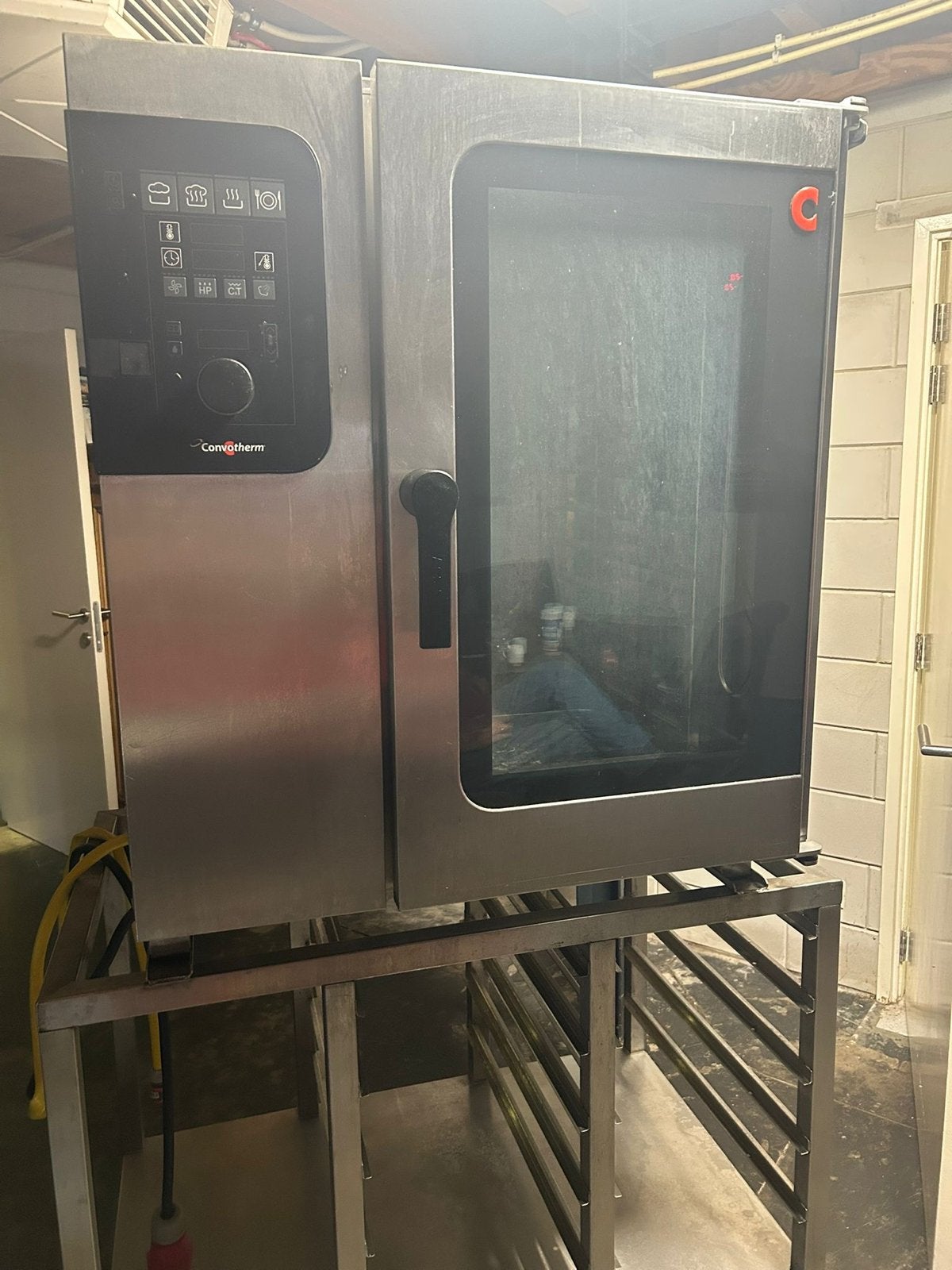 ConvoTherm Combi Steamer C4eD 10.10 ES - Professionele Oven, Ophalen, Hete lucht, Vrijstaand, 60 cm of meer