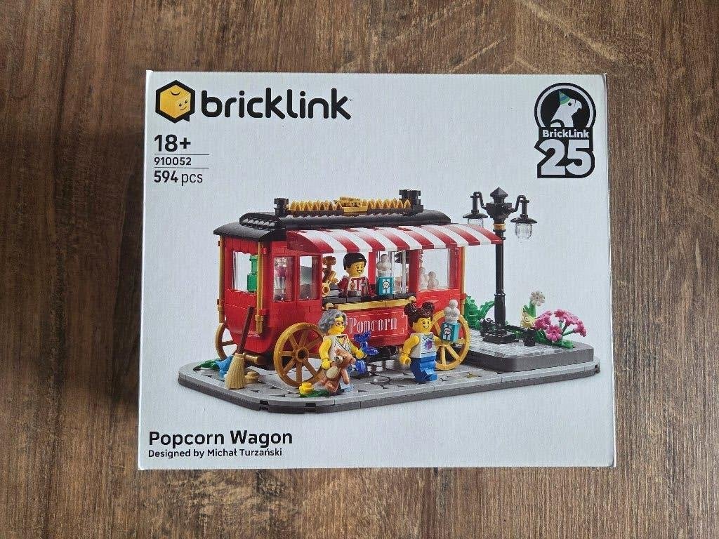 Lego Bricklink 910052 Popcorn Wagon, Kinderen en Baby's, Ophalen, Overige thema's, Lego, Nieuw