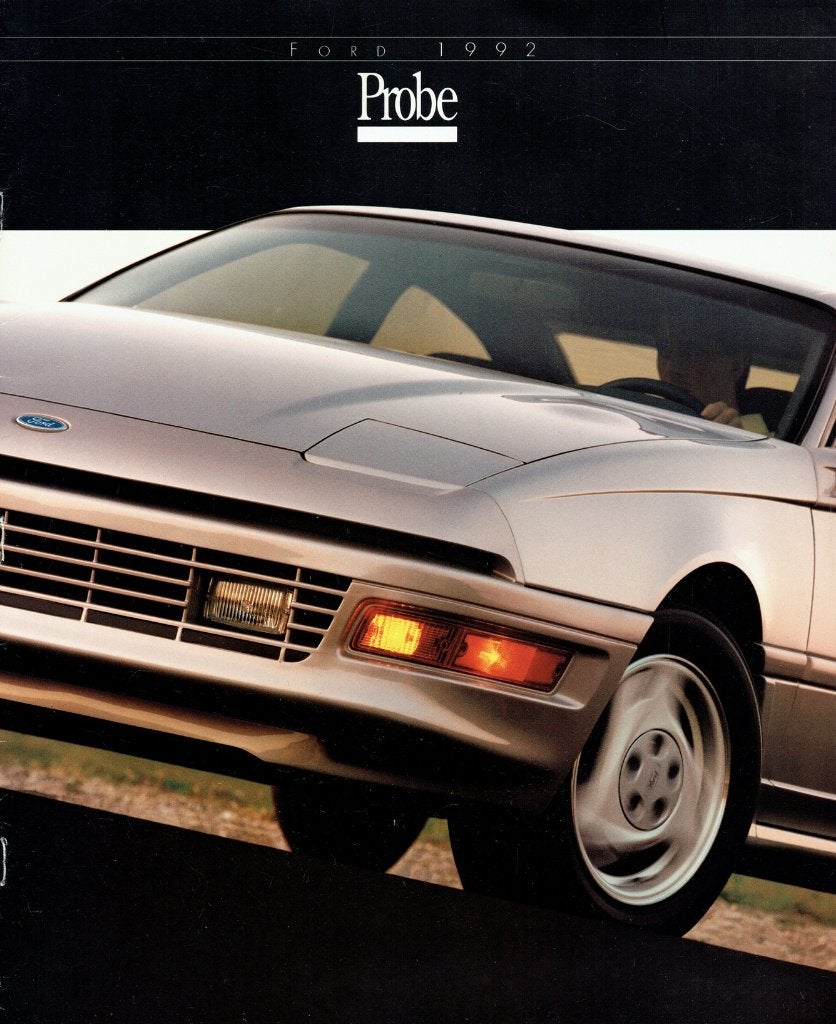 Folder Ford Probe (USA-uitgave - 1992), Verzenden, Gelezen, Ford