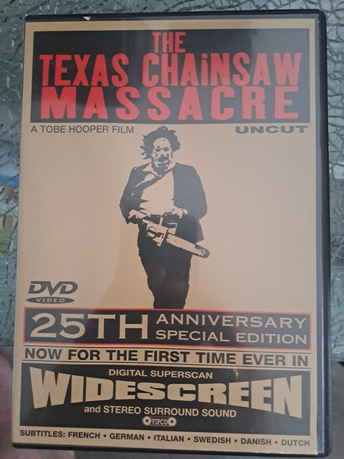 the texas chainsaw massacre (dvd), Cd's en Dvd's, Vanaf 16 jaar, Ophalen of Verzenden, Zo goed als nieuw, Slasher