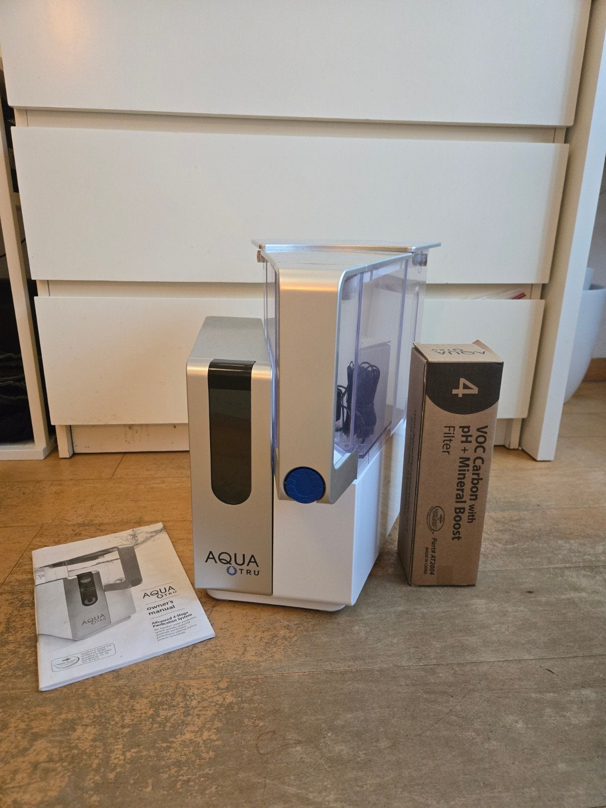 Aqua tru water filter, osmose water, alkaline, Ophalen