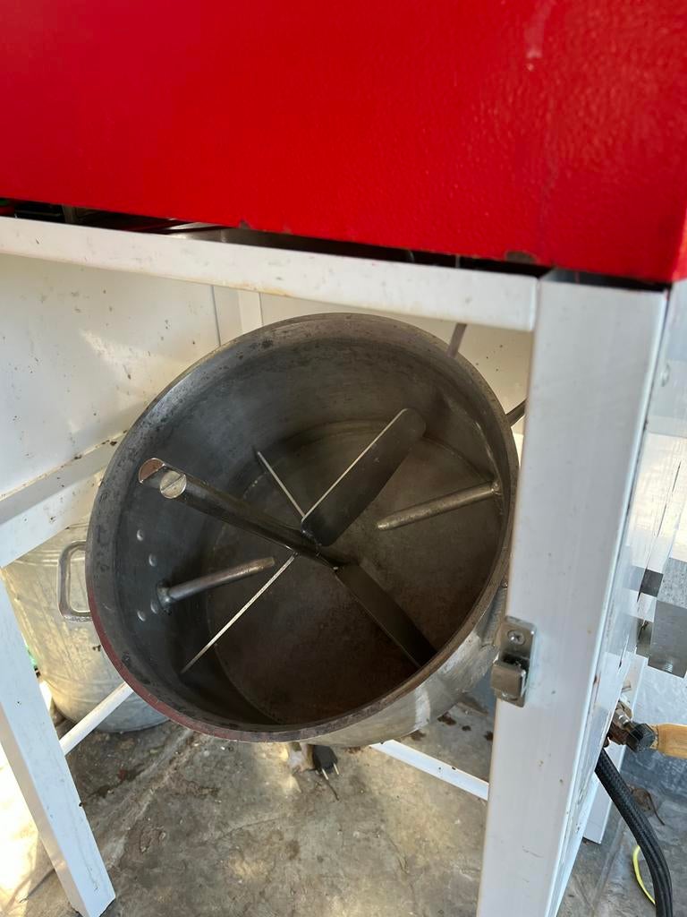 Prof machine mixer met gasbrander voor soepen beslag en deeg, Ophalen of Verzenden, Gebruikt