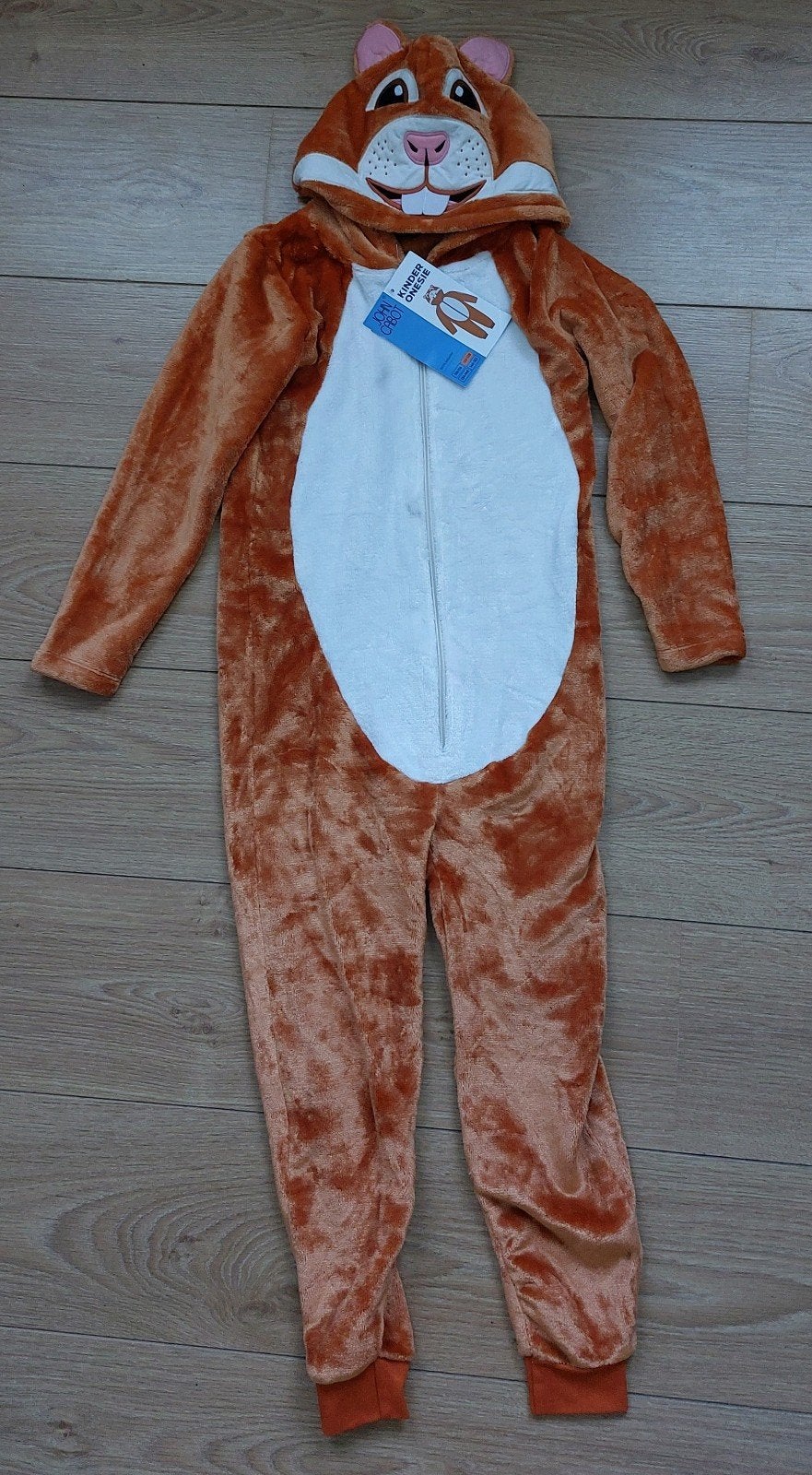 hamster pak kostuum onesie ah maat 122 128 nieuw, Ophalen of Verzenden, Nieuw, 122 t/m 128, Jongen of Meisje