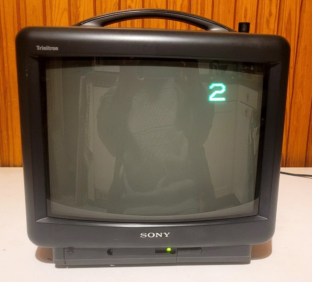 Sony KV-M1430D Trinitron Gaming TV, Ophalen of Verzenden, Gebruikt, Minder dan 40 cm, Sony