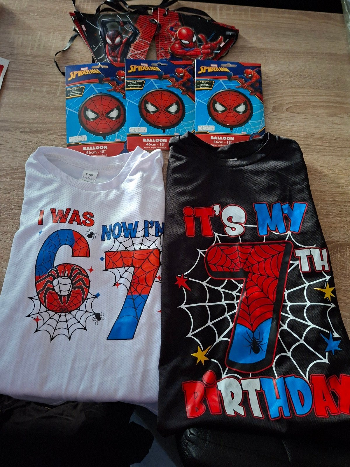 Spiderman Feestpakket: , (6-7 jaar), Ophalen, Zo goed als nieuw, Feestartikel, Verjaardag