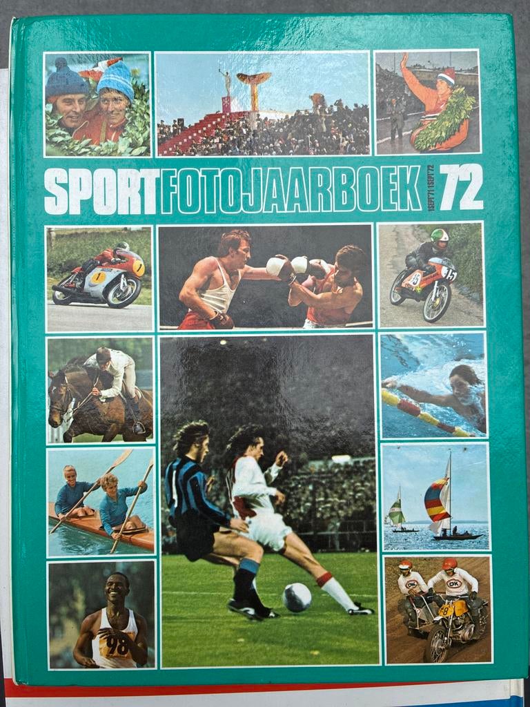 Sportfotojaarboek '72 - Diverse Sporten, Ophalen of Verzenden, Zo goed als nieuw, Balsport