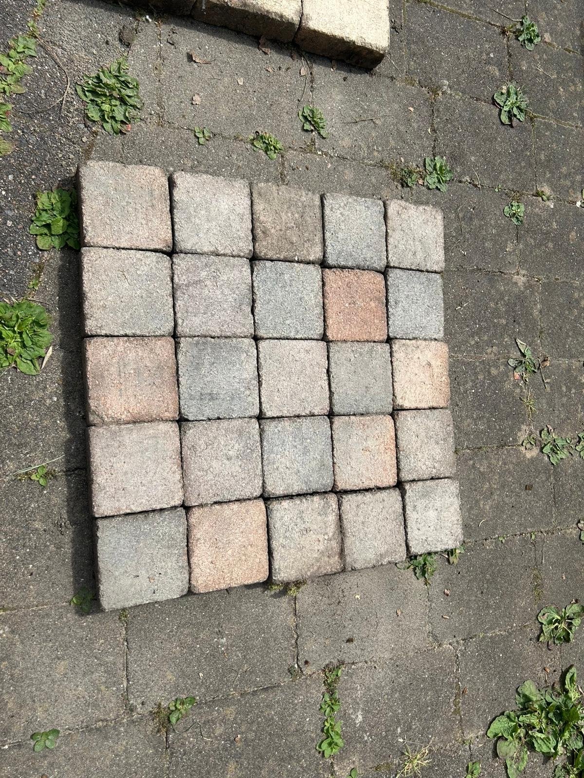 Gebruikte terrastegels circa 47m2, Tuin en Terras, Tegels en Klinkers, Ophalen, Gebruikt, 10 m² of meer, Beton