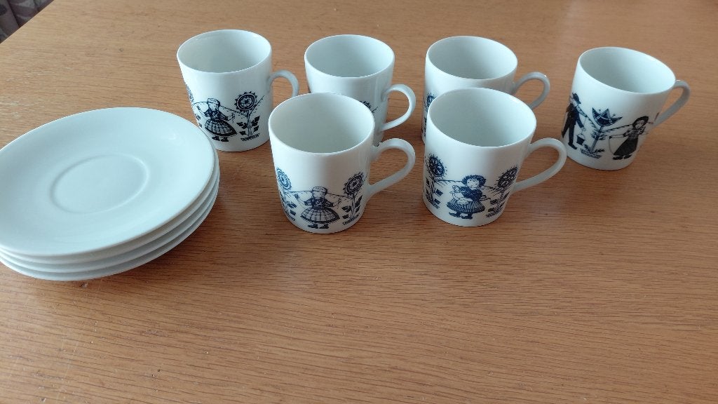 Servies Weiden Bavaria Klederdracht kinderen, Ophalen of Verzenden