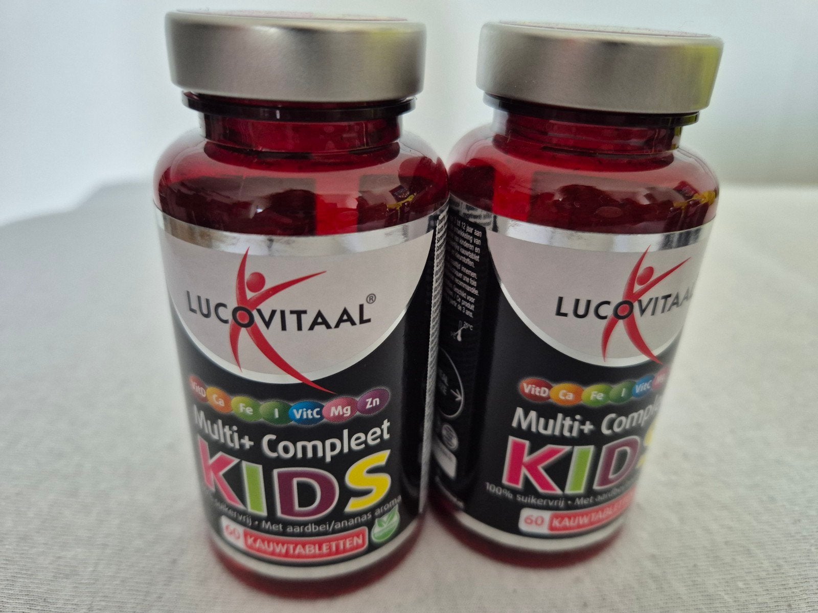 Lucovitaal Multi+ Compleet Kids Kauwtabletten (2x), Ophalen of Verzenden, Nieuw, Poeder of Drank
