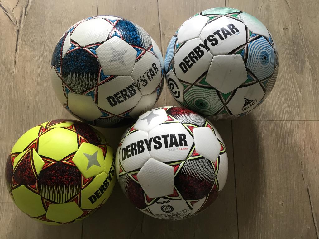 Derbystar Classic jr. jeugdballen, Maat XS of kleiner, Verzenden, Zo goed als nieuw, Bal