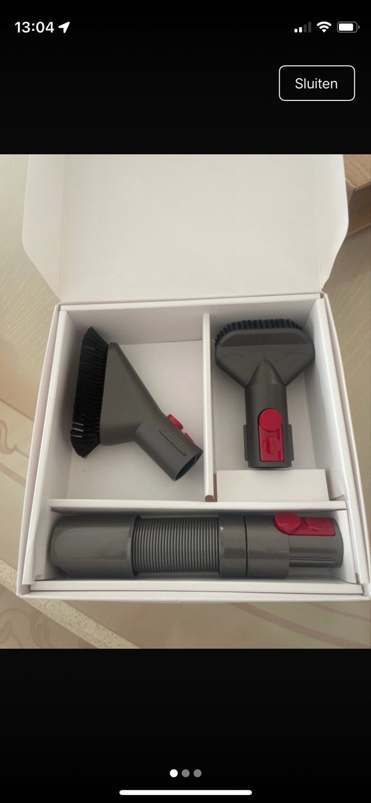Dyson Car Cleaning Kit - Nieuw in doos, Inclusief accessoires, Overige typen, Nieuw, Ophalen of Verzenden