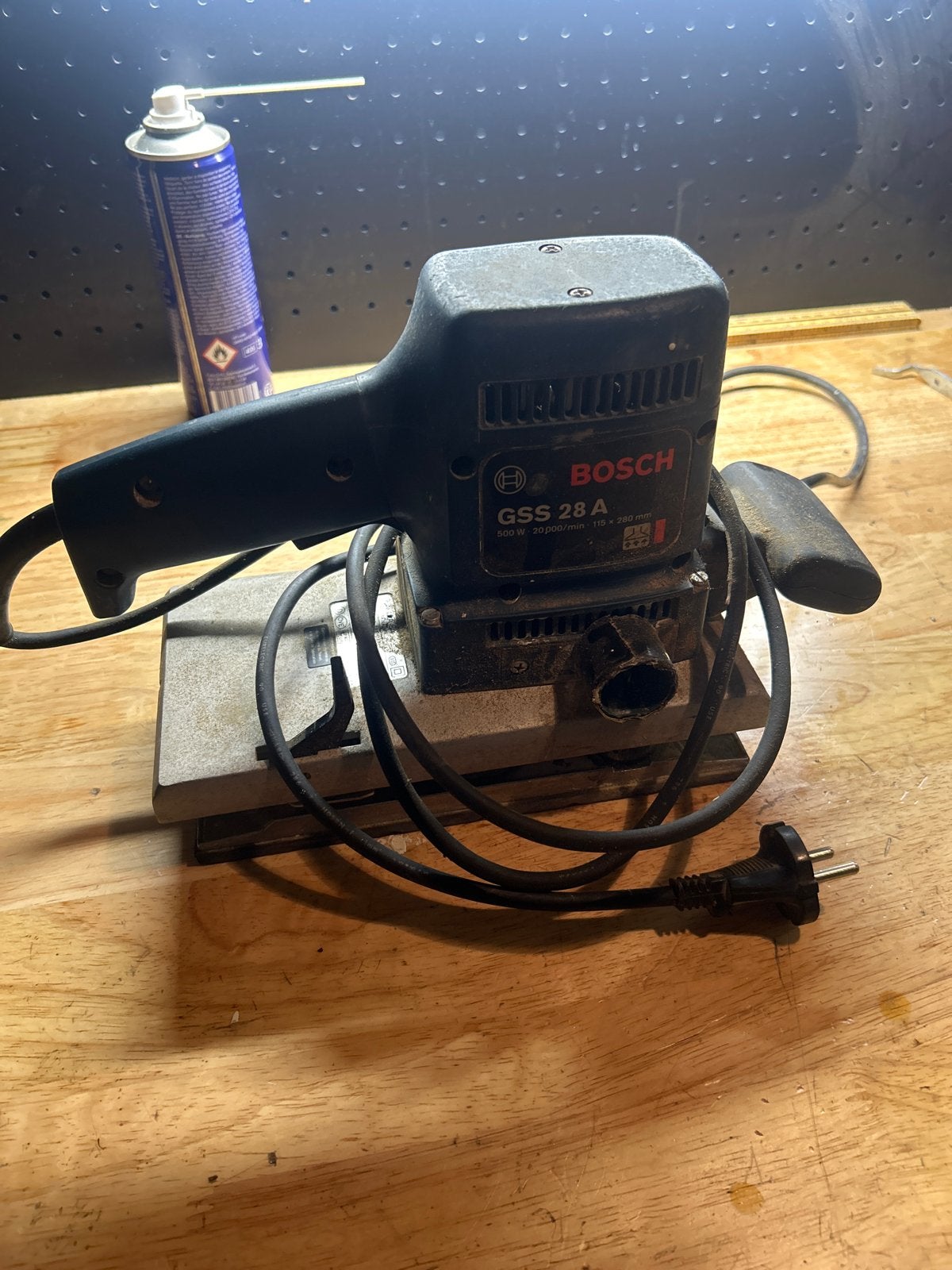 Bosch GSS 28 A Vlakschuurmachine, Bosch, Gebruikt, Ob, Ophalen of Verzenden
