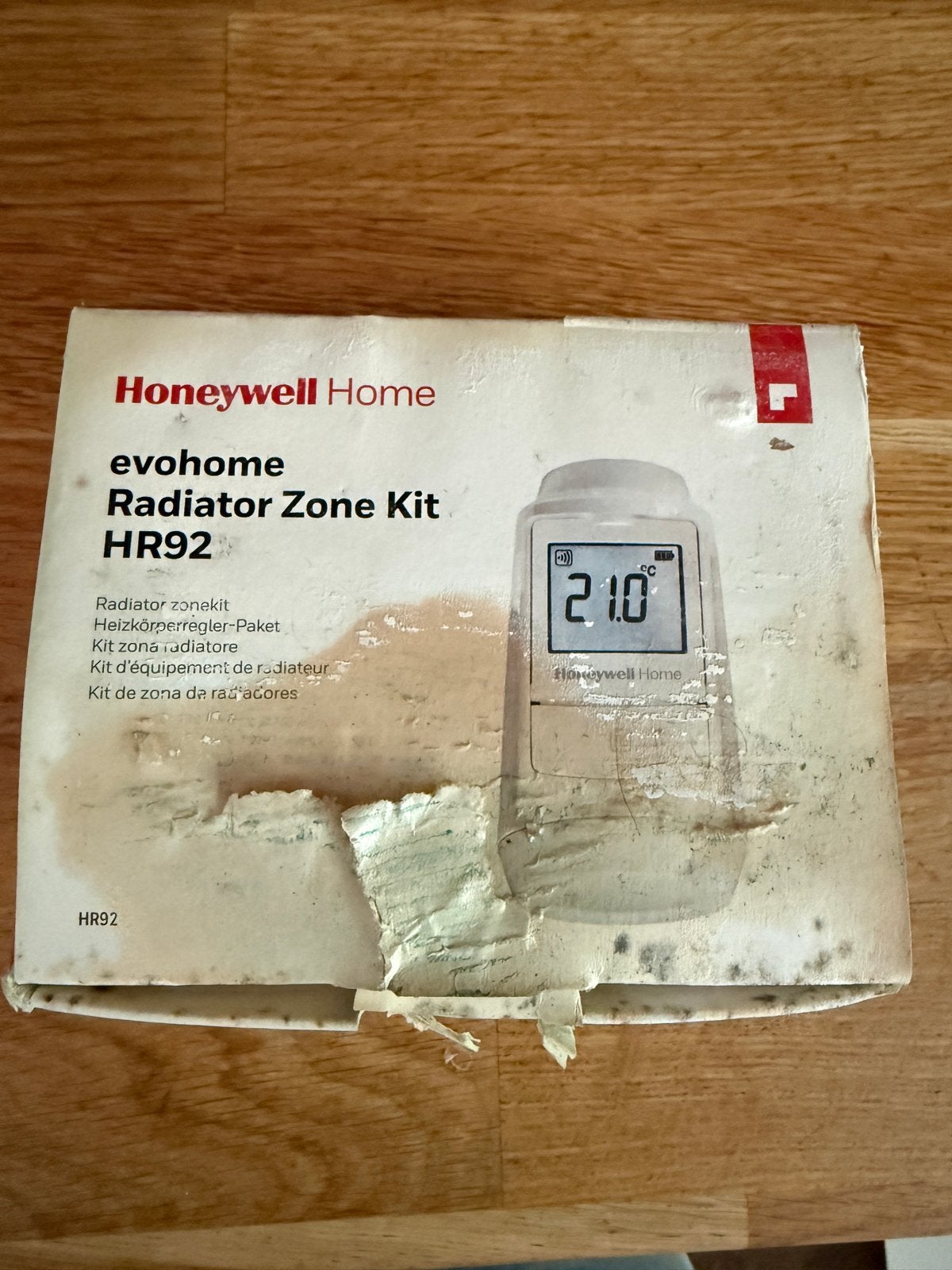 Honeywell Radiator zone kit HR92 - Smart Home Thermostaat, Thermostaat, Minder dan 30 cm, Hoog rendement (Hr), Nieuw