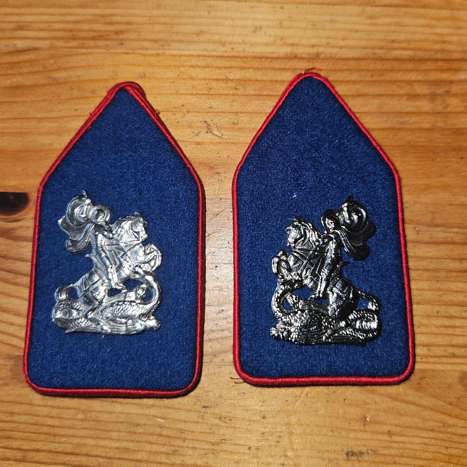 Kraagpatten Huzaren van Alexander., Ophalen of Verzenden, Landmacht, Nederland, Embleem of Badge