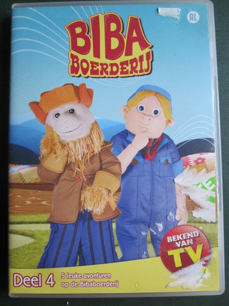 Biba Boerderij Deel 4, Alle leeftijden, Poppen, Tv-serie, Zo goed als nieuw