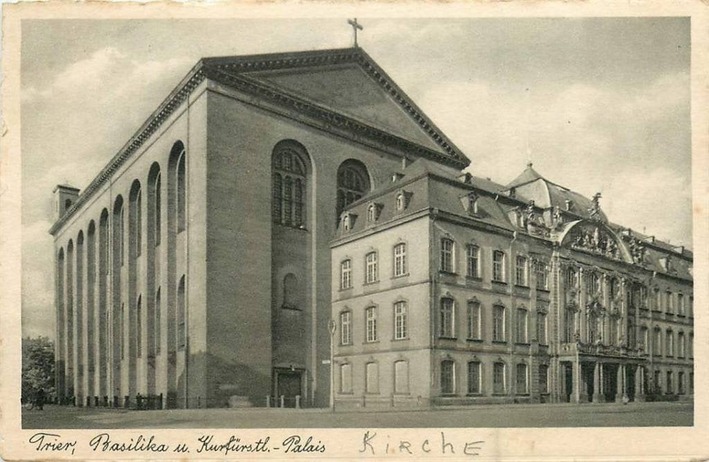 381-125-025 Trier Palais, Verzenden, Voor 1920, Duitsland