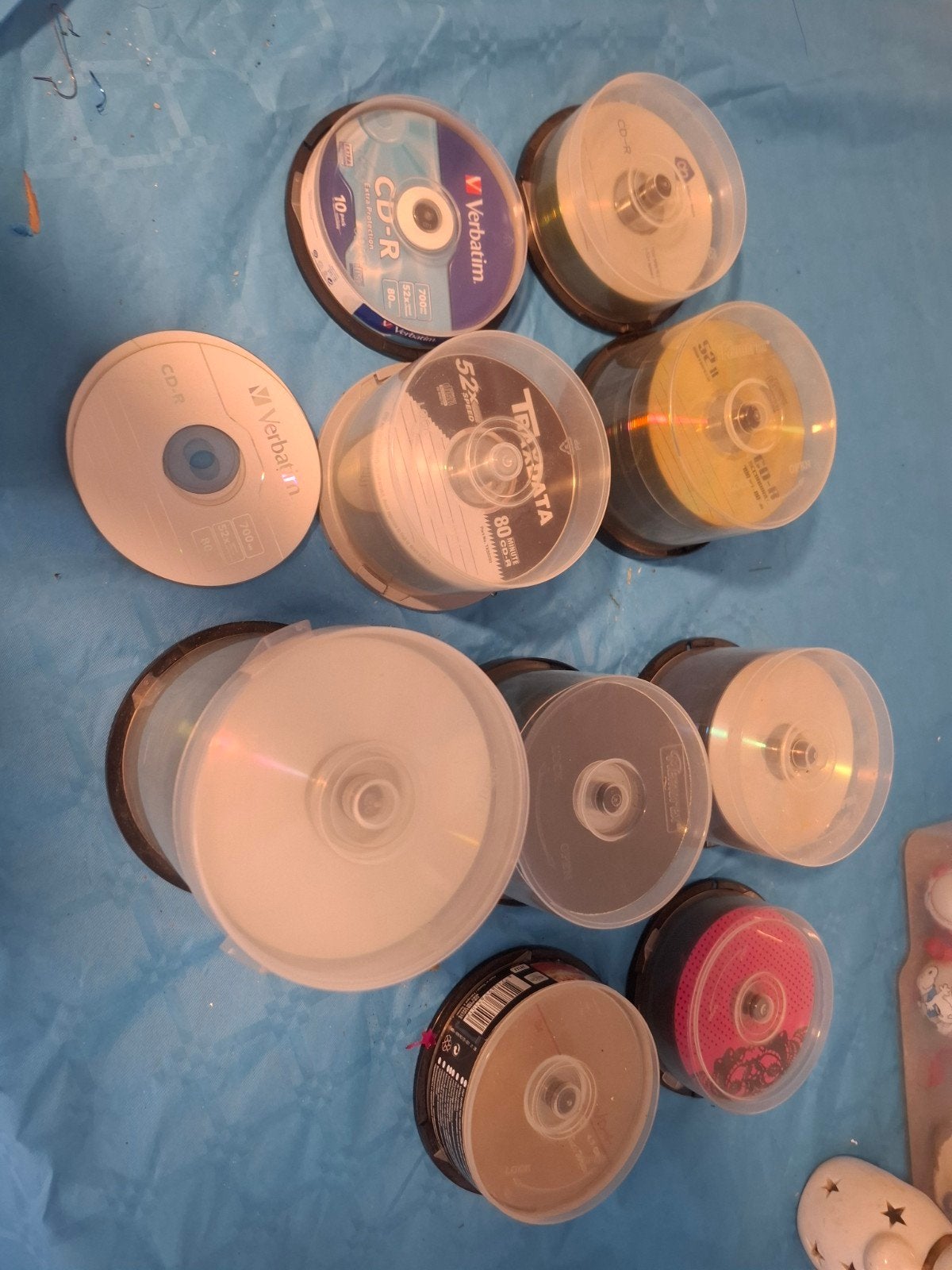 Lege DVD's en CD's op spindel, Computers en Software, Op spindel, Cd, Ophalen of Verzenden, Verbatim, Traxdata