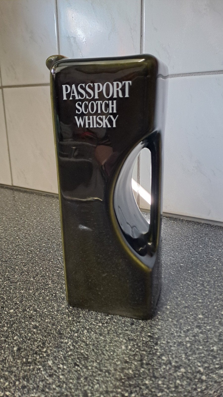 Vintage Wade PM Passport Scotch Whisky Waterkan, Ophalen of Verzenden