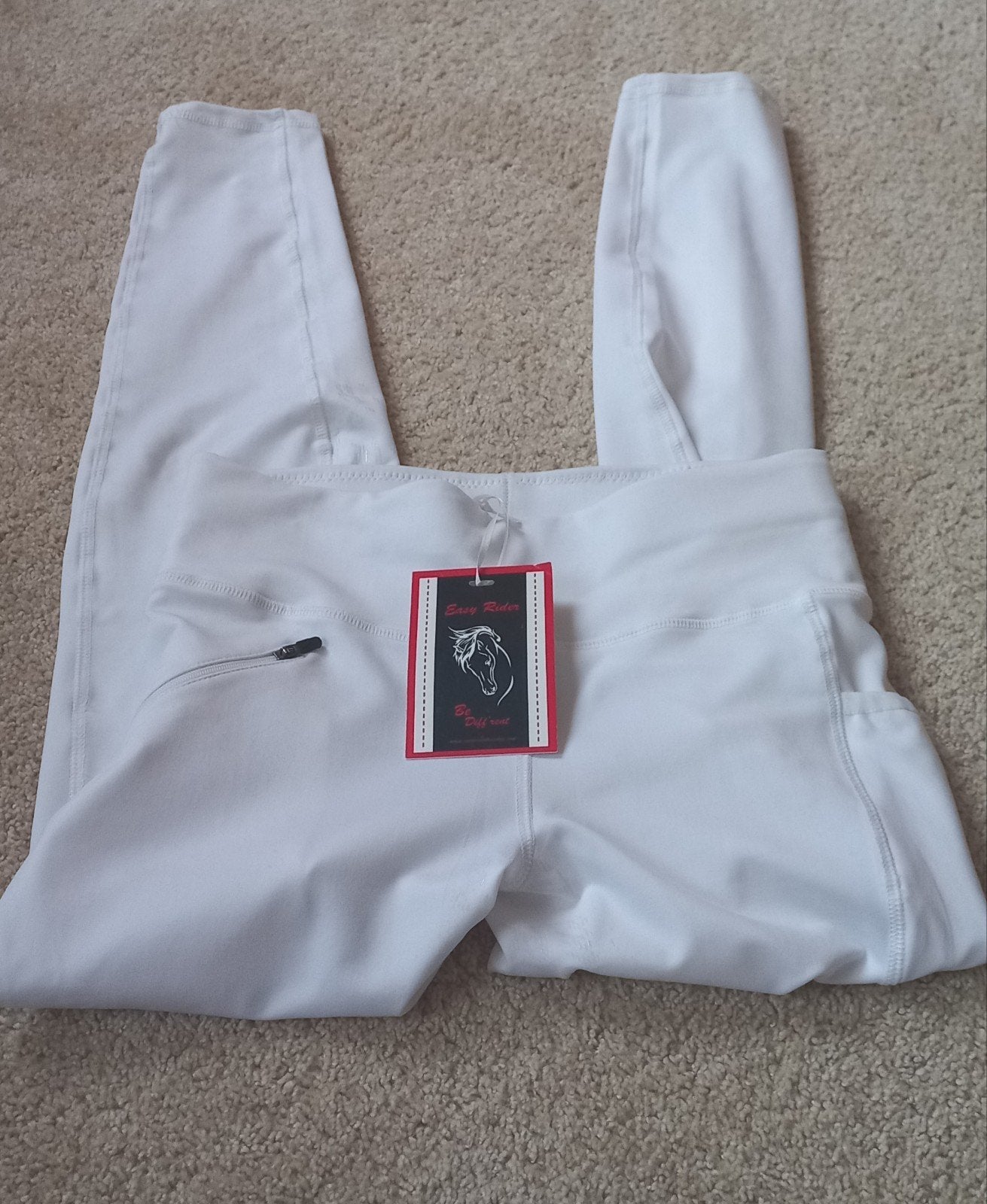 Witte Paardrijbroek 176 Nieuw!, Dressuur, Nieuw, Wit, Onderkleding