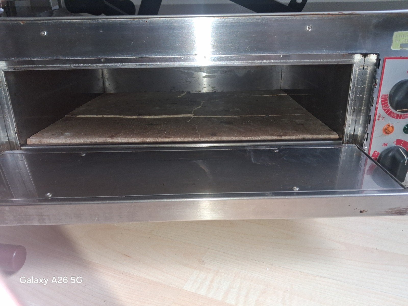 Compacte Pizzaoven - Ideaal voor thuis of kleine horeca, Ophalen, Minder dan 45 cm, Pizzaoven, Gebruikt