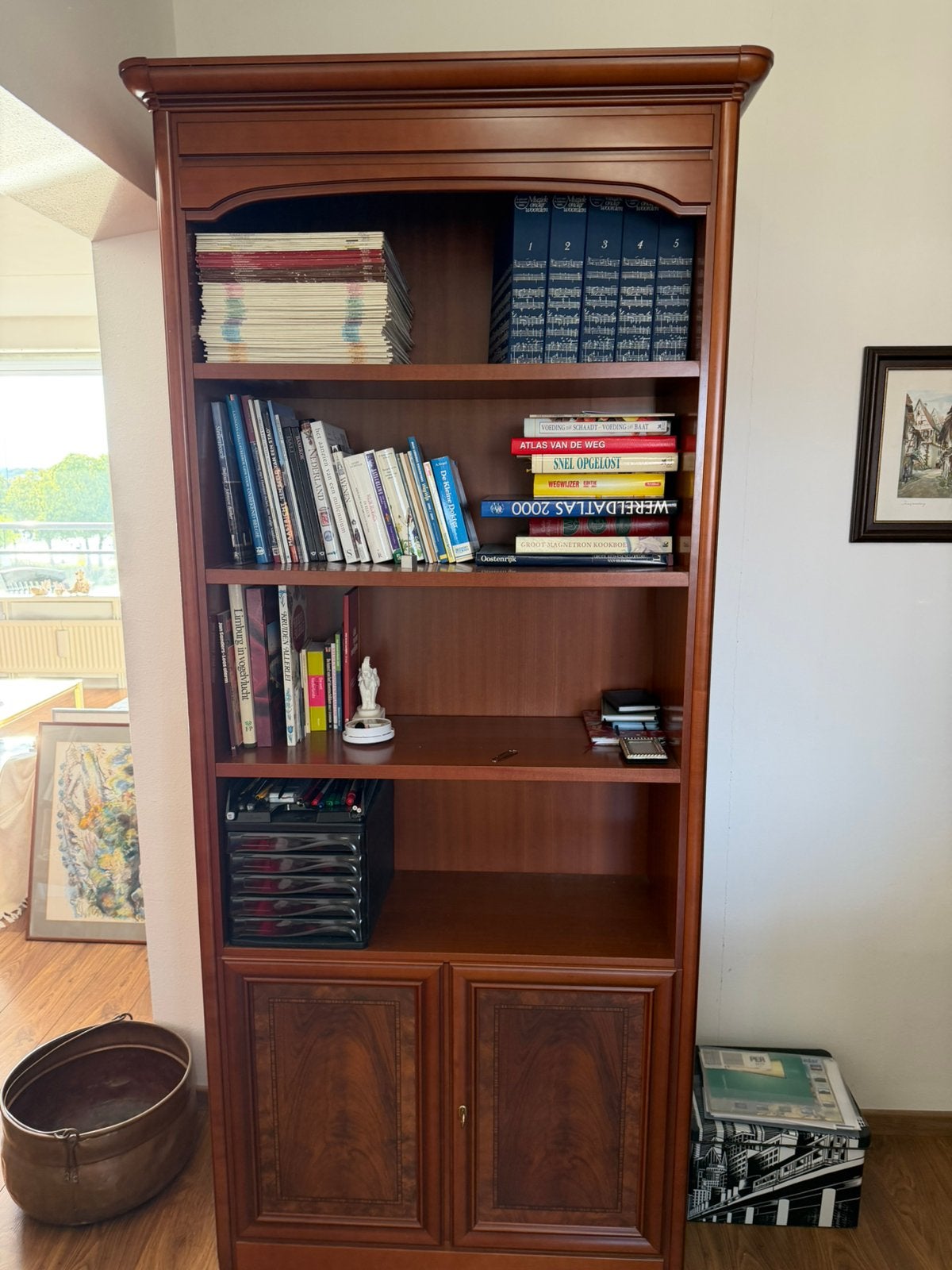Gratis boekenkast, Huis en Inrichting, Ophalen, 200 cm of meer, 50 tot 100 cm, Zo goed als nieuw