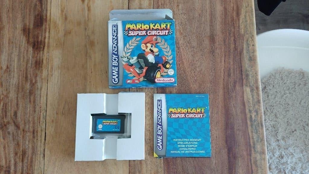 Mario Kart GBA, Spelcomputers en Games, Games | Nintendo Game Boy, Racen en Vliegen, Ophalen of Verzenden, Zo goed als nieuw, 3 spelers of meer