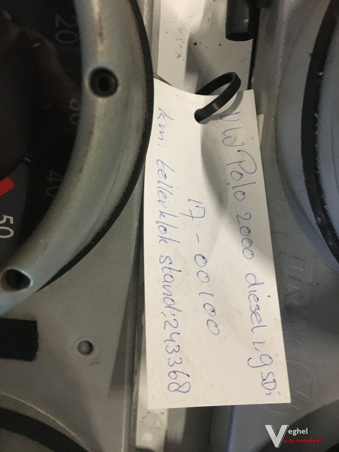 Vw Polo 2000 1.9 sdi Km Tellerklok