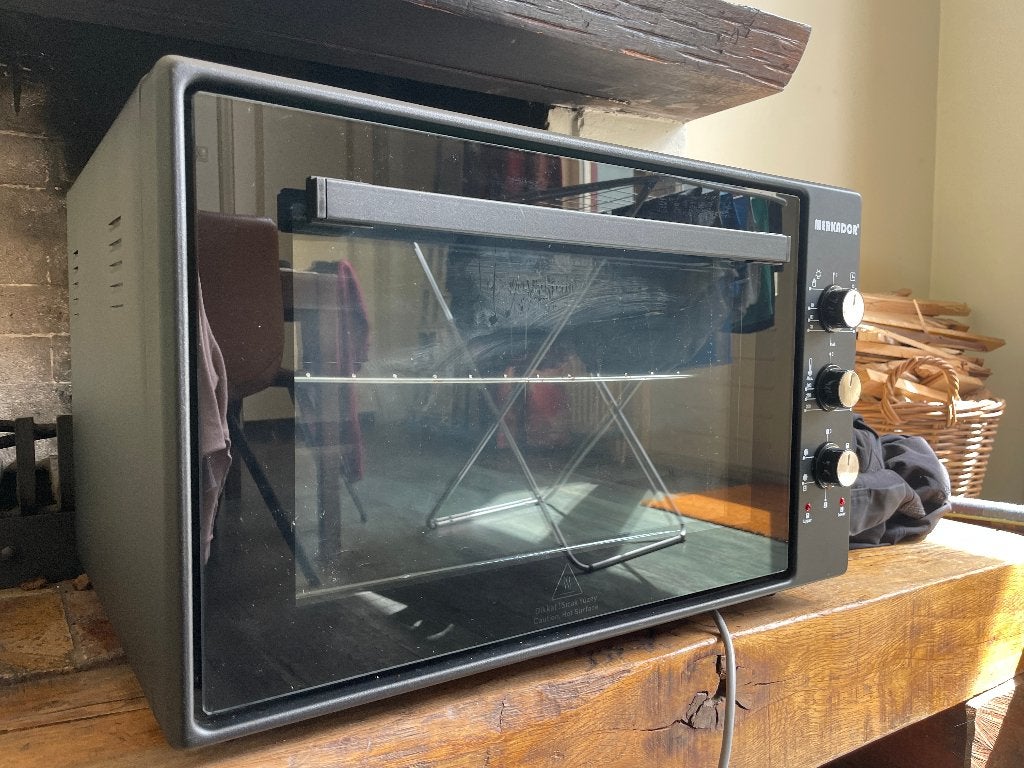 Vrijstaande elektrische oven/ mini-oven, Witgoed en Apparatuur, Ovens, Minder dan 45 cm, Ophalen of Verzenden, Mini-oven, Gebruikt