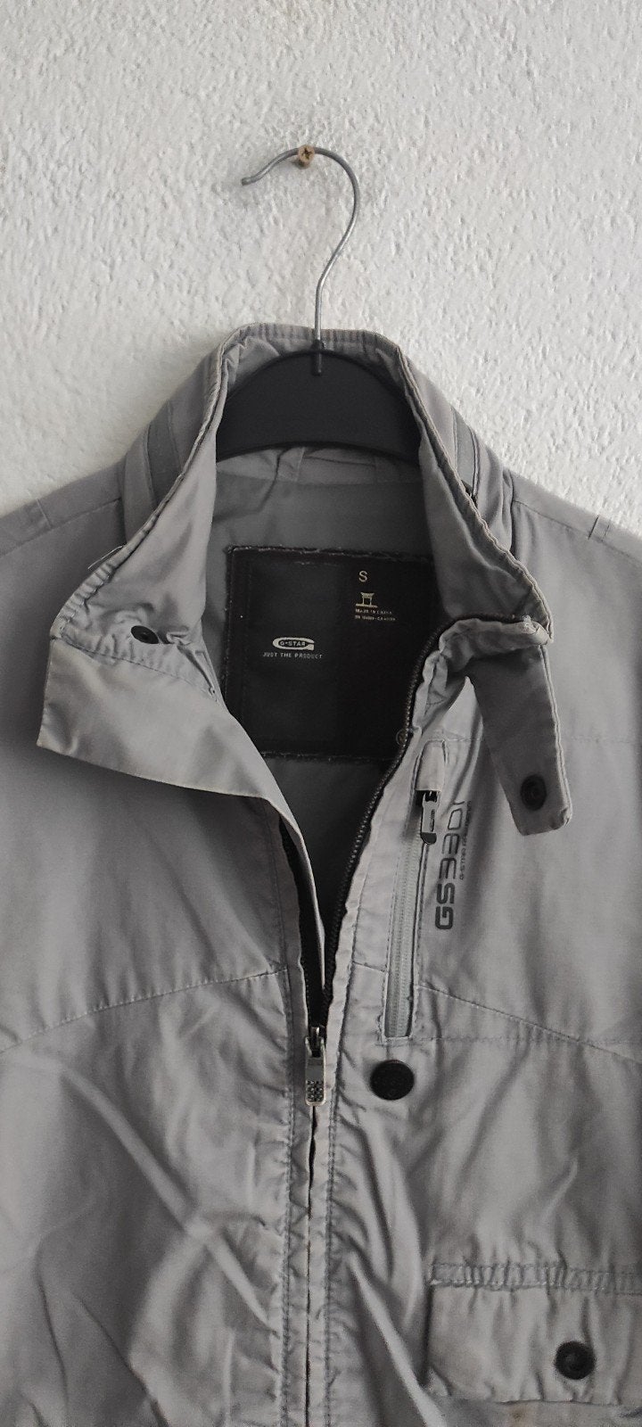 G-Star Raw jas maat S, G-Star Raw, Ophalen of Verzenden, Grijs, Gedragen