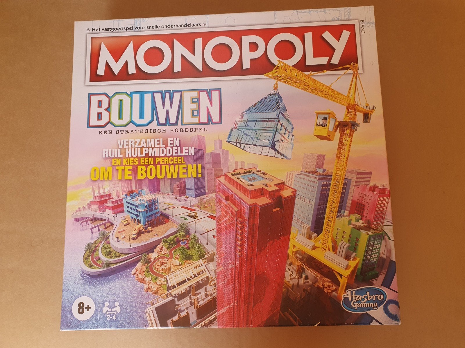 Monopoly bouwen, Ophalen of Verzenden, Zo goed als nieuw