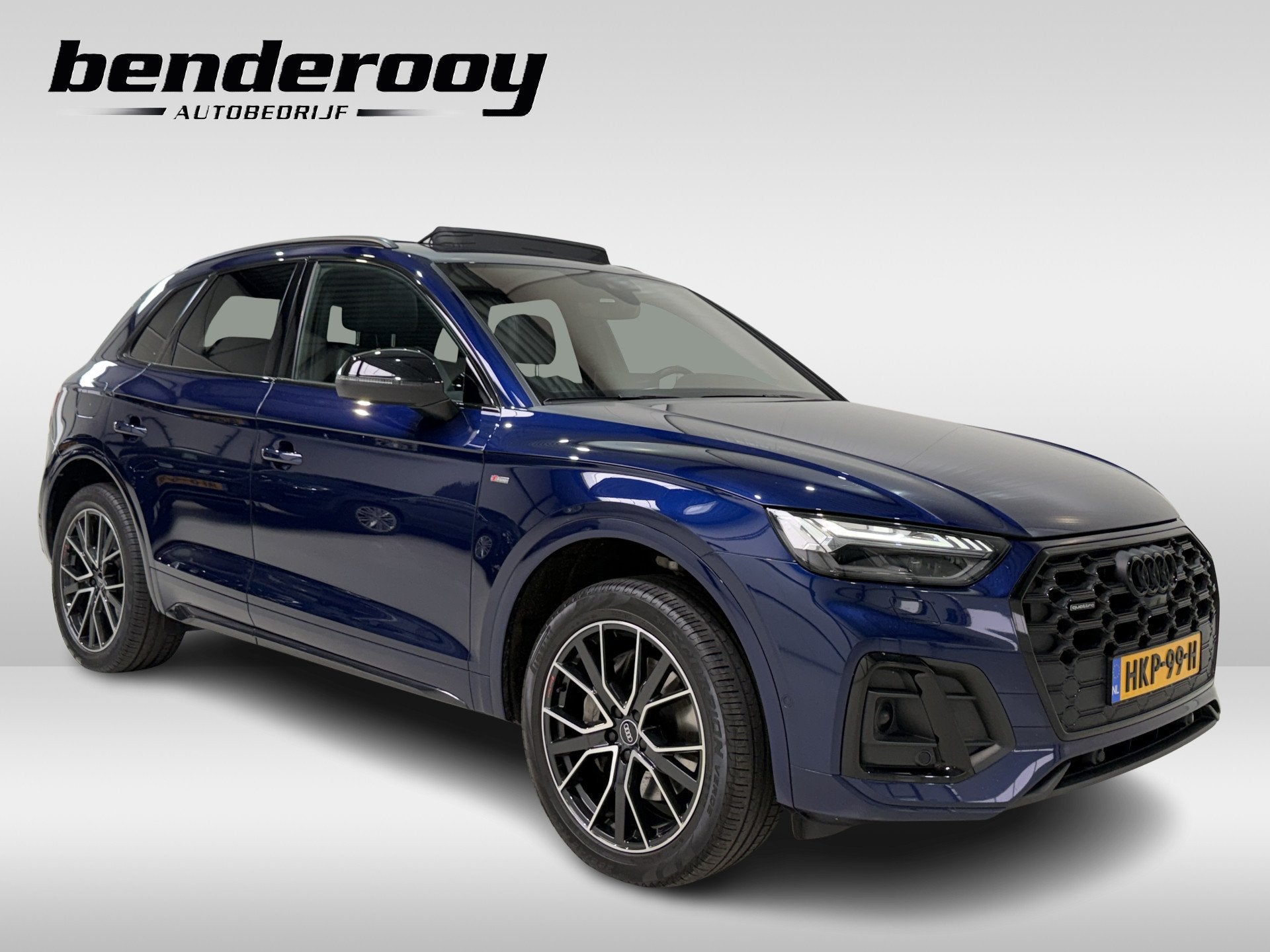Audi Q5 55 TFSI e Hybrid 367pk quattro S-line Competition, Automaat, Gebruikt, 4 cilinders, Blauw