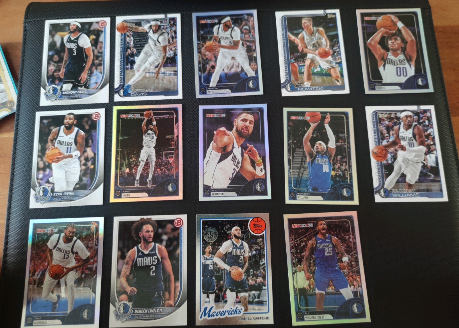 Topps Dallas Mavericks NBA Kaarten Collectie, Ophalen of Verzenden, Zo goed als nieuw, Overige sporten, Spelerskaart