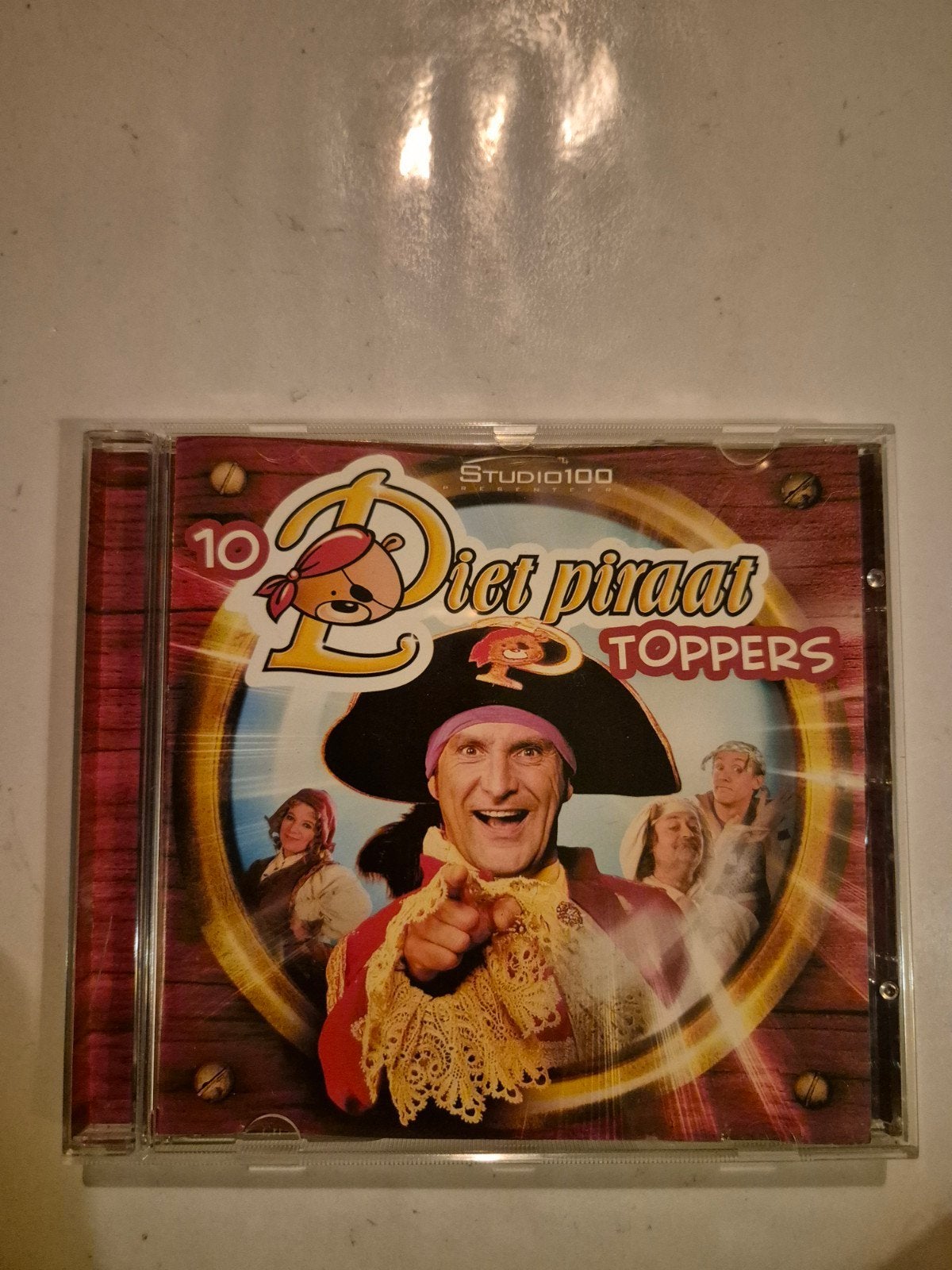 Piet Piraat - 10 Toppers. Cd. 2009, Ophalen of Verzenden, Gebruikt