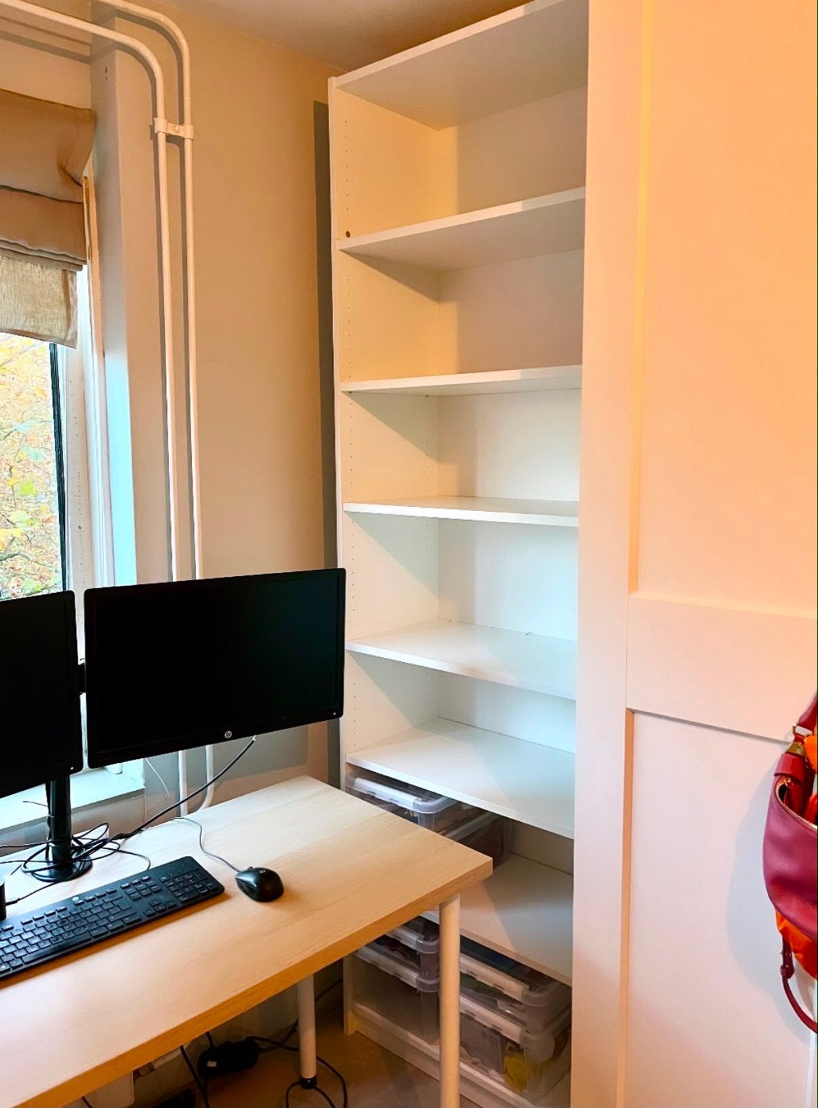 Billy Kast - Witte Boekenkast met Verstelbare Planken, Huis en Inrichting, Ophalen, Met plank(en), Gebruikt, 200 cm of meer
