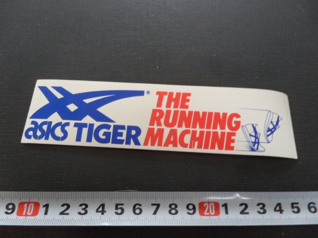 sticker ASICS TIGER The running machine  XXE213 *, Ophalen of Verzenden, Zo goed als nieuw