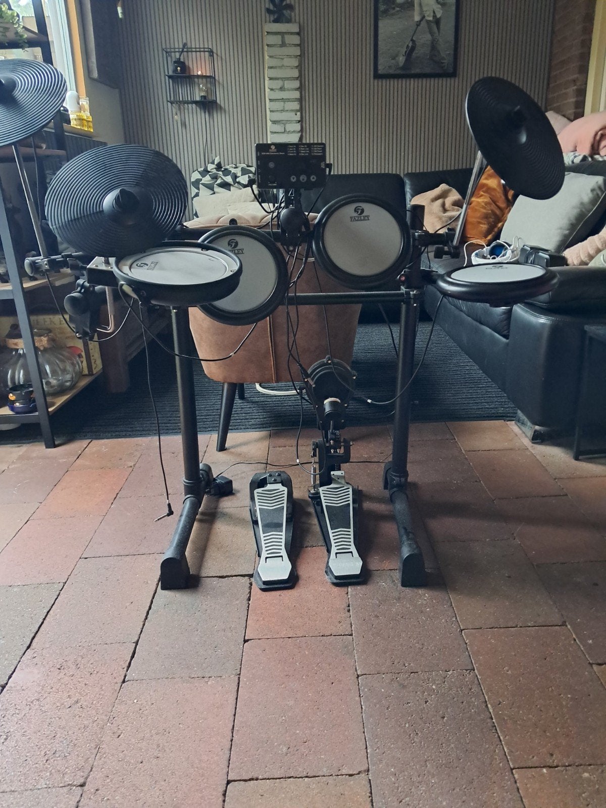 Faziay DDK-040 Elektronisch Drumstel - Zo goed als nieuw, Ophalen, Zo goed als nieuw, Overige merken, Elektronisch
