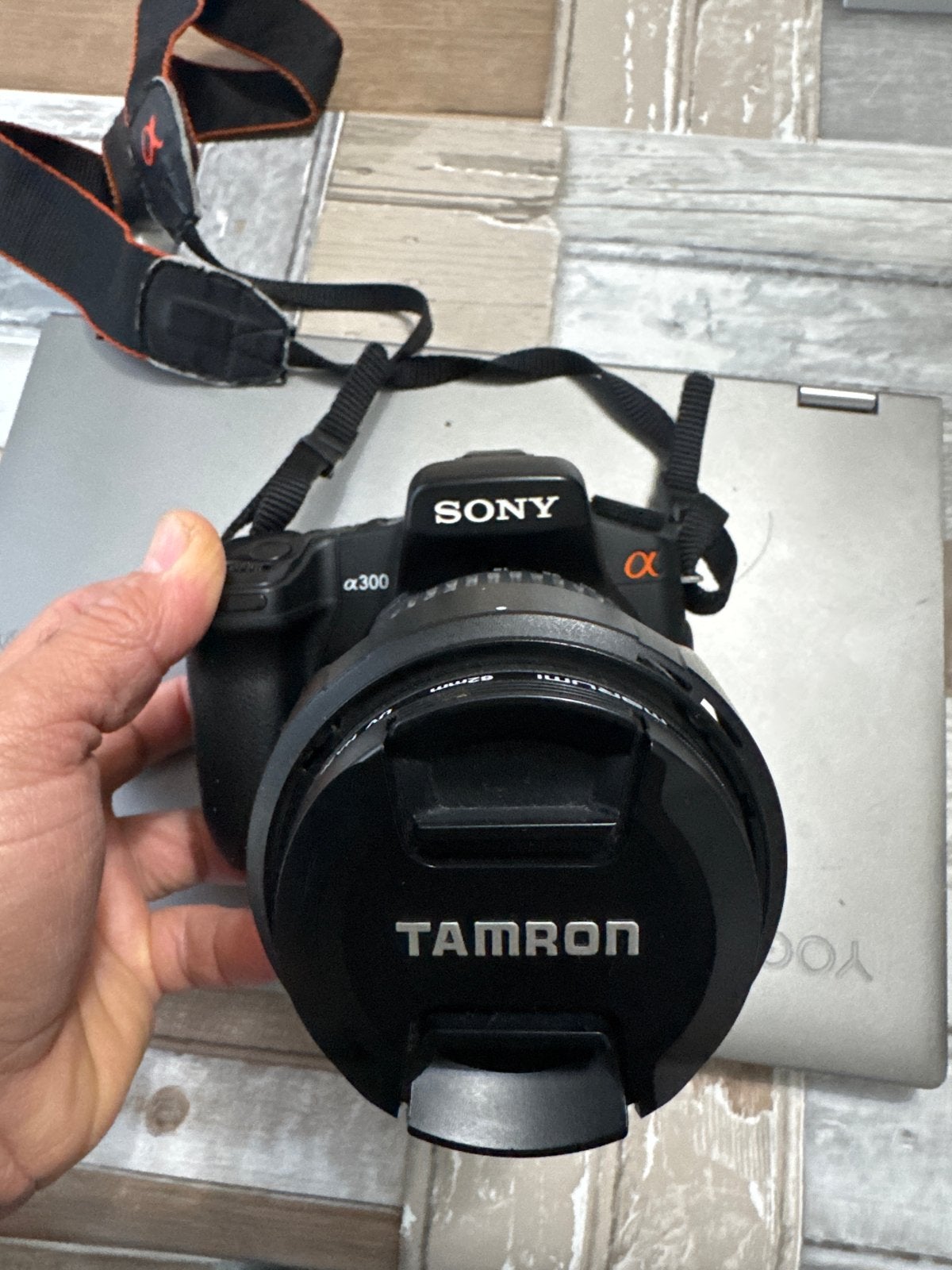 Sony Alpha a300 Spiegelreflexcamera met Tamron lens, Audio, Tv en Foto, Gebruikt, Spiegelreflex, Ophalen of Verzenden, Accu