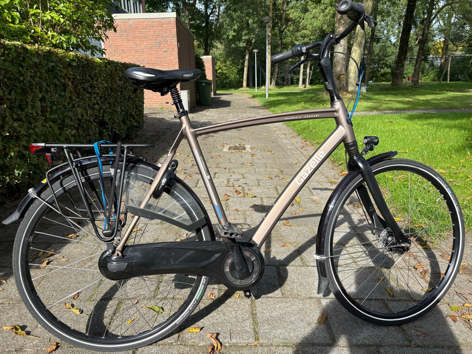 Gazelle Chamonix Comfort Herenfiets 61cm, 28 inch, Fietsen en Brommers, 61 tot 65 cm, Ophalen, Gebruikt, Gazelle