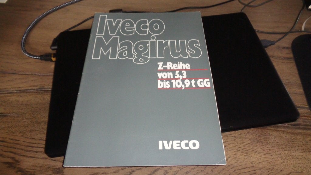 Folder IVECO / MAGIRUS ,  Z - Reihe van 5,3t tot 10,9t ,5-84, Verzenden, Zo goed als nieuw, Overige merken