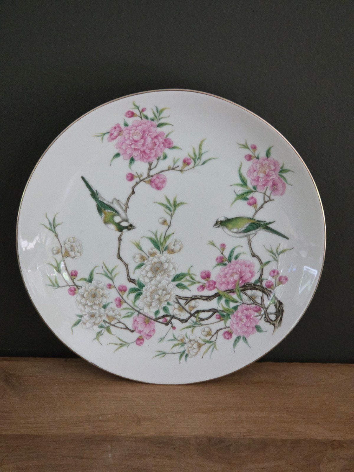 vintage Saji bord, Japan, 1940-70. 22cm, Ophalen of Verzenden