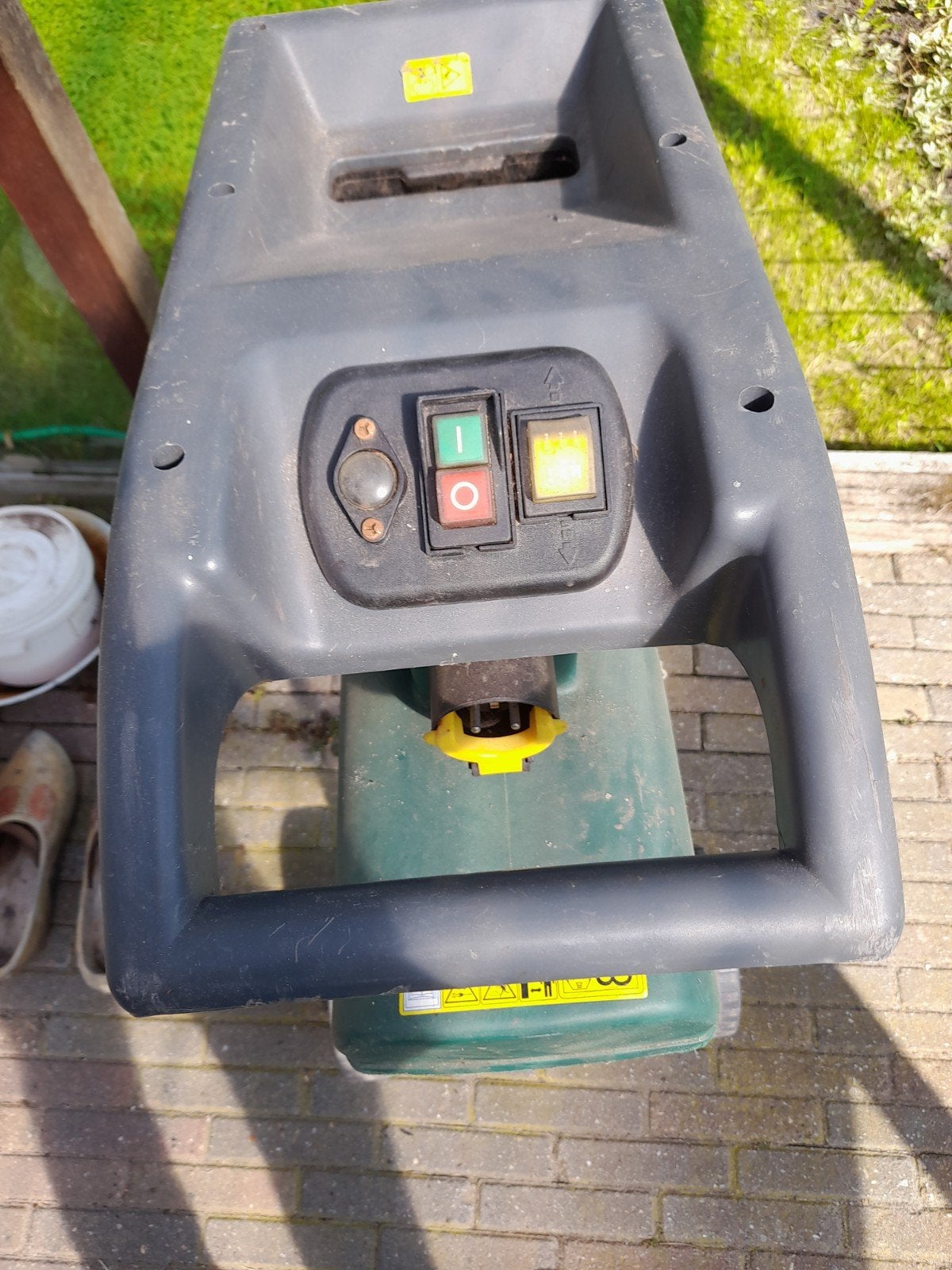 Top Craft Elektrische Takkenhakselaar 220V, Ophalen, Gebruikt, Elektrisch, Topcraft Garden