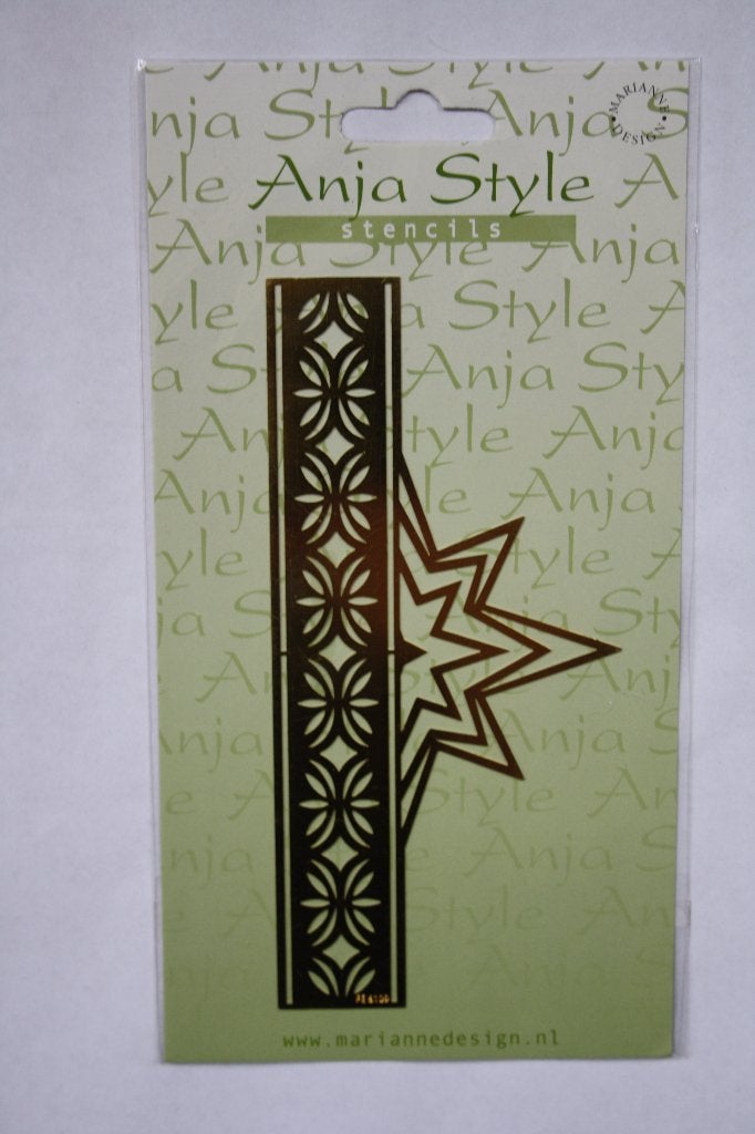 Anja Style venstermal stencil FE 6109, Verzenden, Nieuw, Overige thema's, Pons of Mal