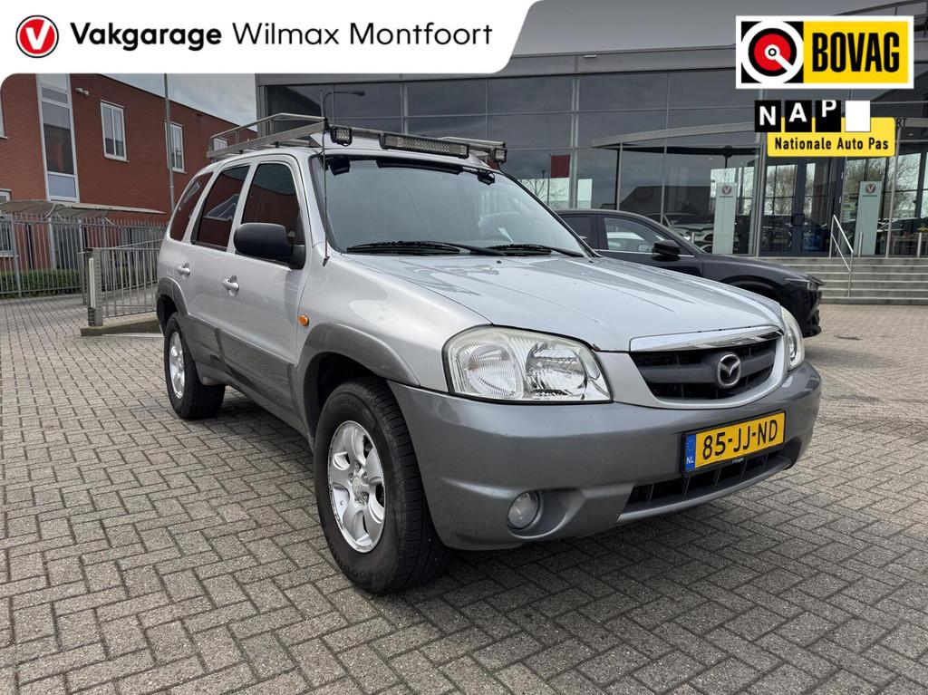 Mazda Tribute 3.0 V6 Touring 4WD|Trekhaak|Leer|Airco|Imperia, Auto's, Mazda, Automaat, Gebruikt, Bedrijf, 93 €/maand