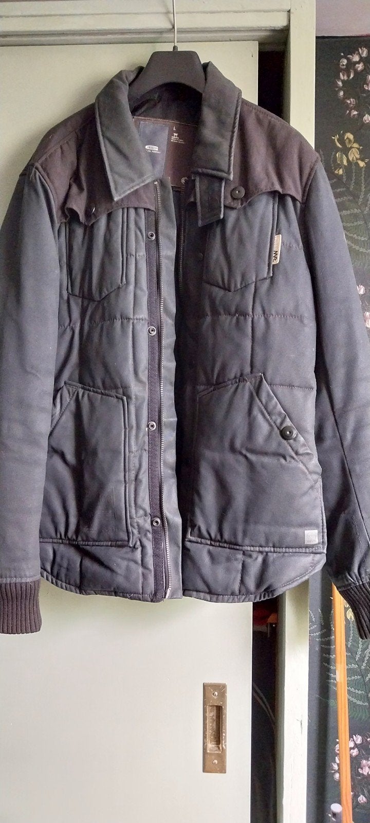 Nieuwe G-Star RAW Winterjas HerenbNU €65 Maat L - zwart, Maat 52/54 (L), Zwart, Nieuw, Ophalen of Verzenden