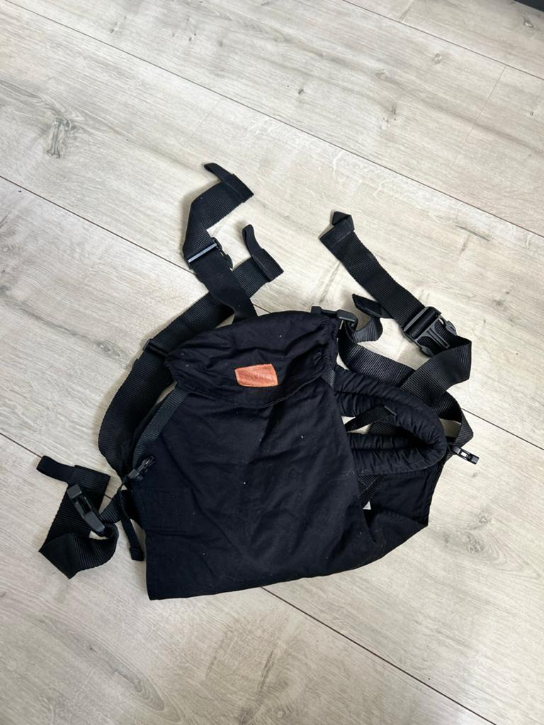 ByKay Click Carrier Classic Draagzak Zwart, Kinderen en Baby's, Babydragers en Draagdoeken, Overige merken, Gebruikt, Buik of Rug