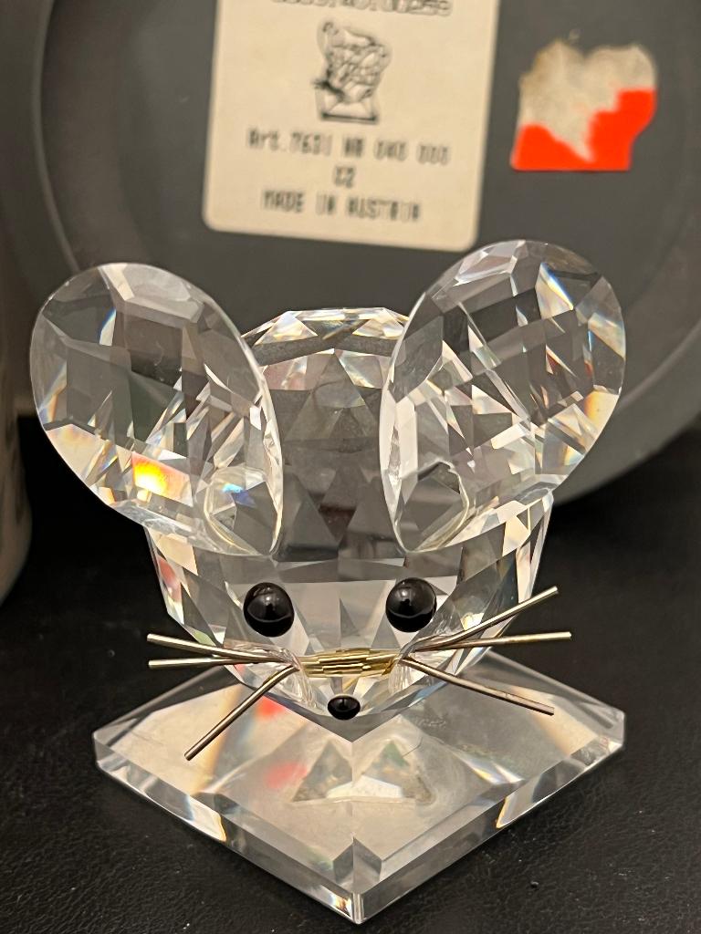 Swarovski Muis, Verzamelen, Swarovski, Ophalen of Verzenden, Gebruikt, Figuurtje
